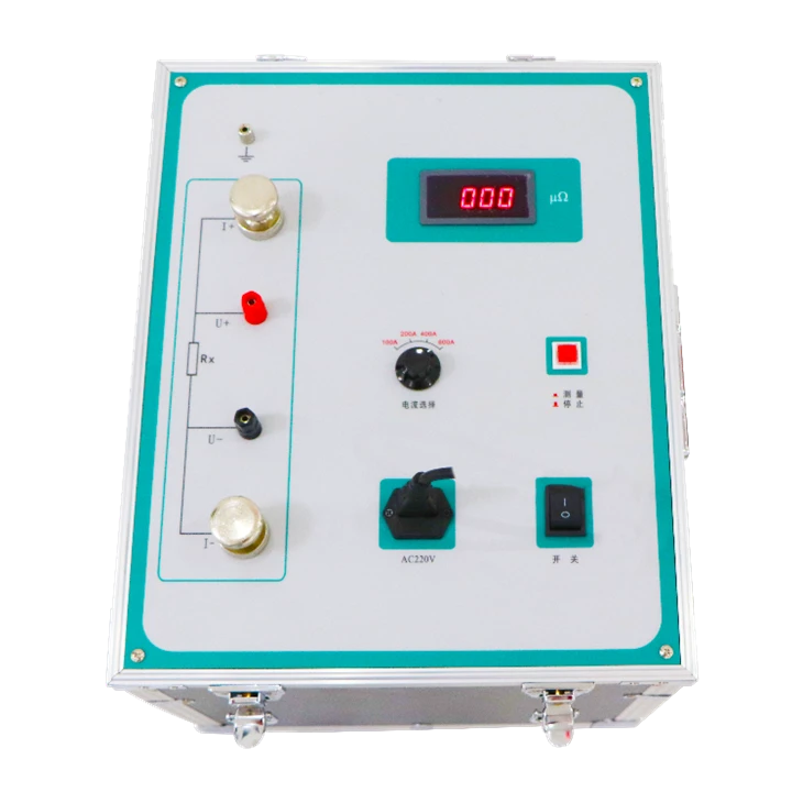 600A Switchgear Loop Resistance Tester